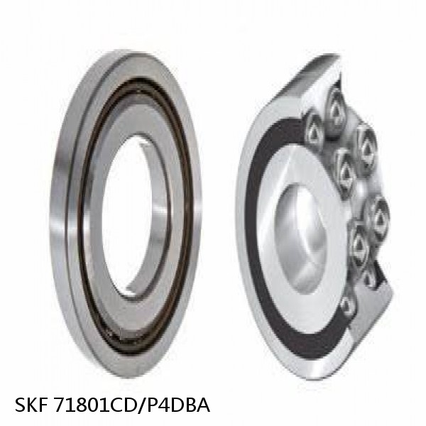 71801CD/P4DBA SKF Super Precision,Super Precision Bearings,Super Precision Angular Contact,71800 Series,15 Degree Contact Angle