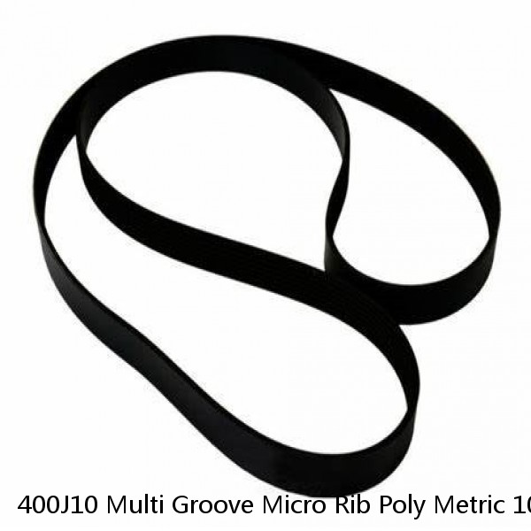 400J10 Multi Groove Micro Rib Poly Metric 10 ribbed V Belt 400-J-10 400 J 10