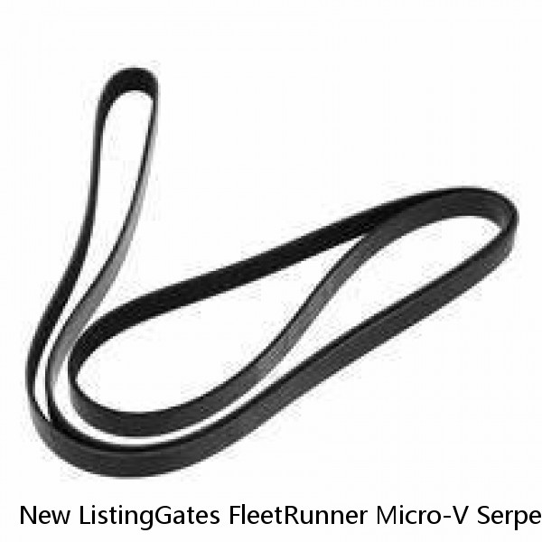 New ListingGates FleetRunner Micro-V Serpentine Belt for 1988-1989 Chevrolet C2500 5.7L jy #1 small image