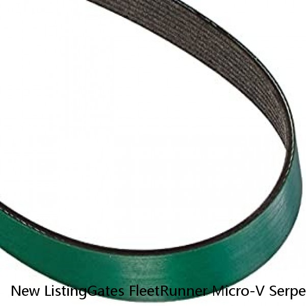 New ListingGates FleetRunner Micro-V Serpentine Belt for 1988-1989 GMC C2500 5.7L V8 uu #1 small image