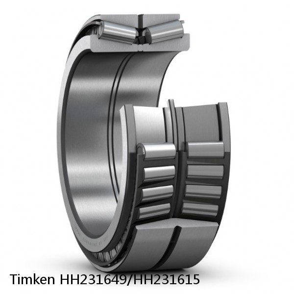 HH231649/HH231615 Timken Tapered Roller Bearing Assembly #1 image